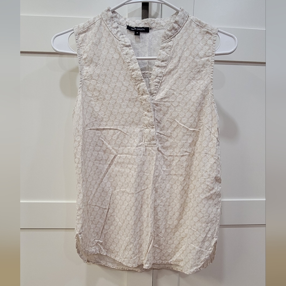Anne Carson linen top